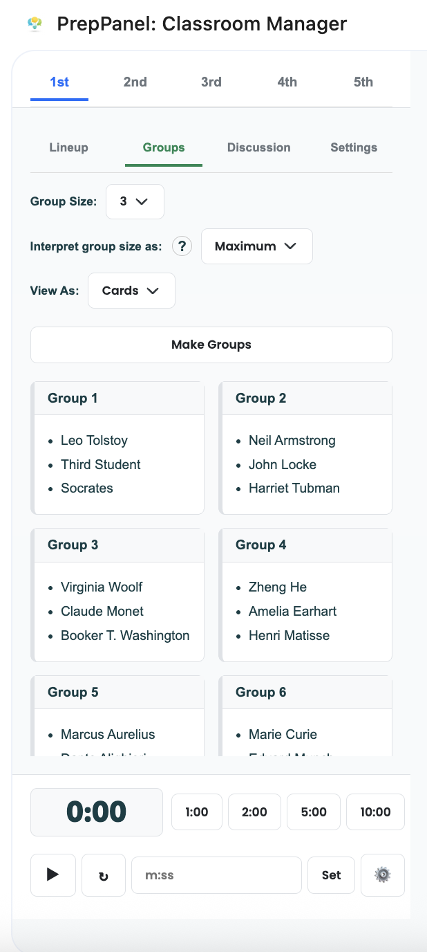 Smart Group Generator