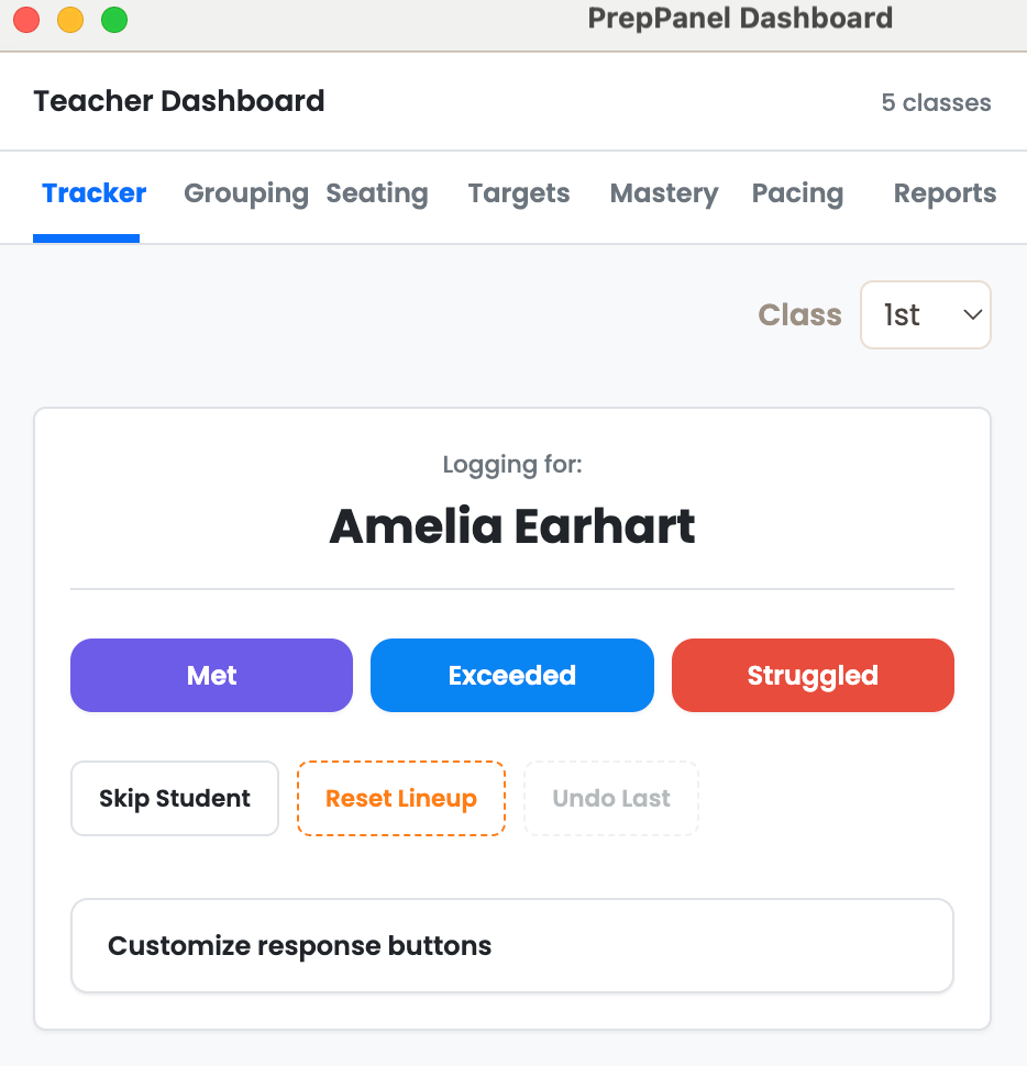 Participation Quality Tracking